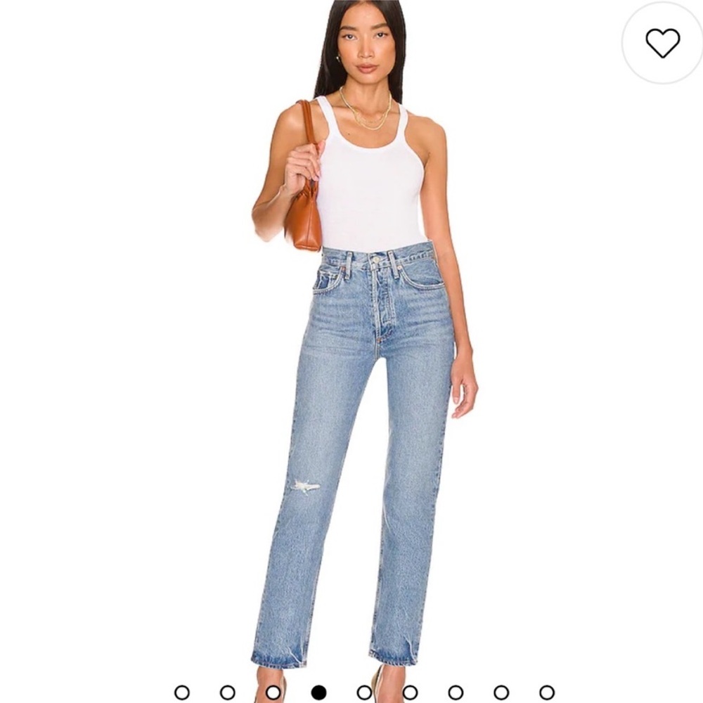 AGOLDE 90s Pinch Waist in Abstract